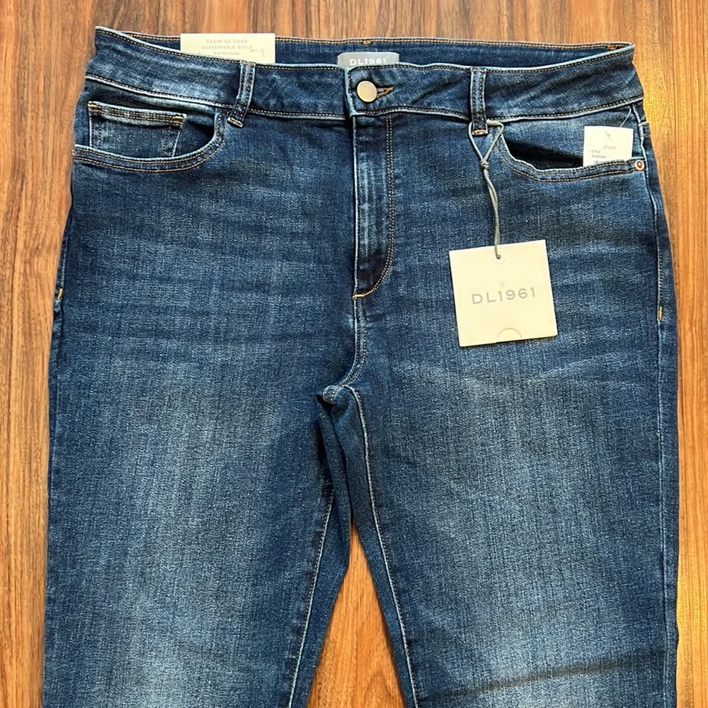 DL1961 Margaux Mid-Rise Instasculpt Ankle Skinny - Picture 7 of 15